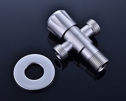 Cút 3 đầu 2 - xoay đóng ngắt (giảm áp) SUS304 - Hàng Cao cấp HVMMA ITALIA